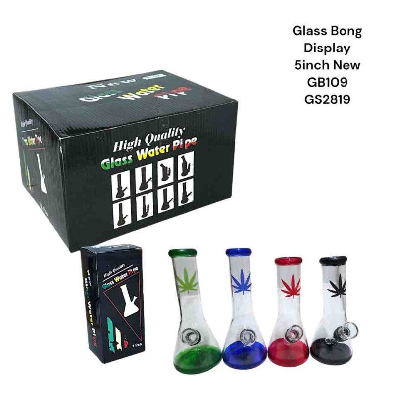 GS2819 - Glass Bong GB109 12cm/5inch