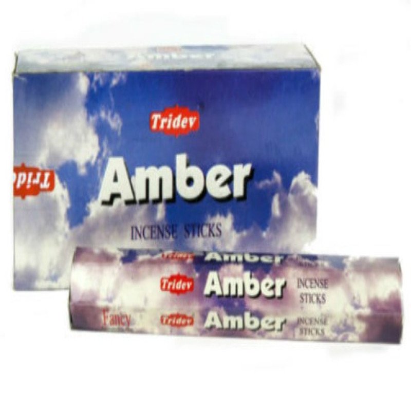 Tridev Incense Stick Amber