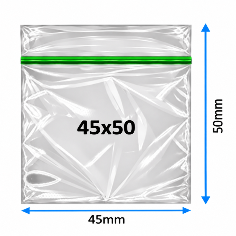 Plain Baggy Zipper 45x50
