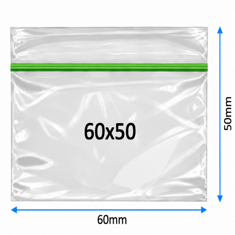 Plain Baggy Zipper 60X50