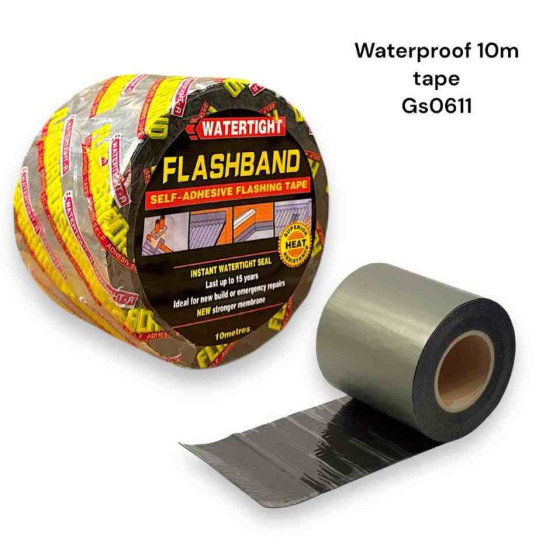 Flash Tape black 10M 10CM GS0611