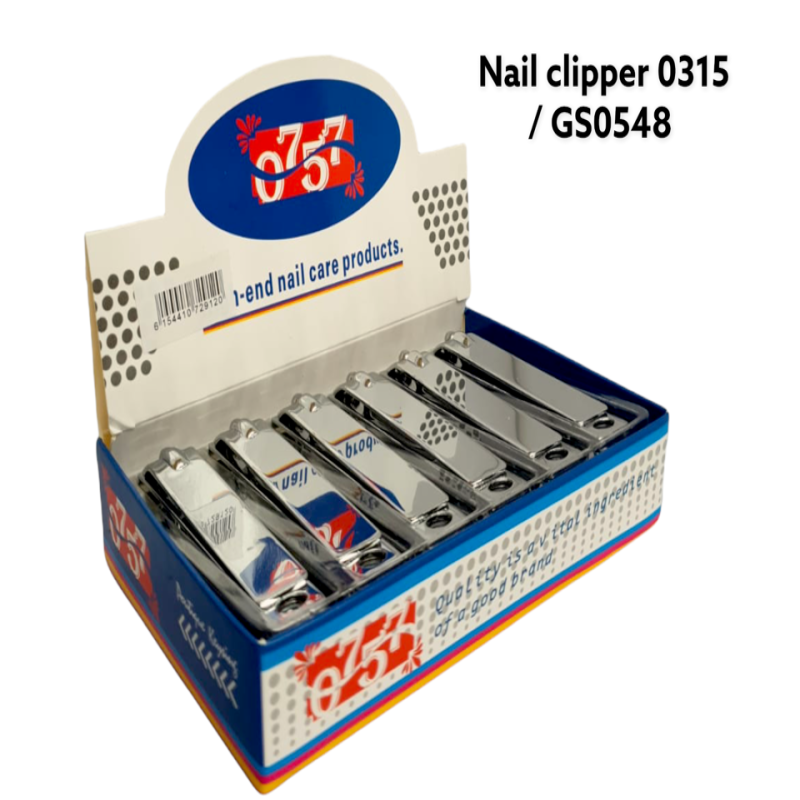 Nail Clipper - 315 Pack Of 12 Plain - GS0548