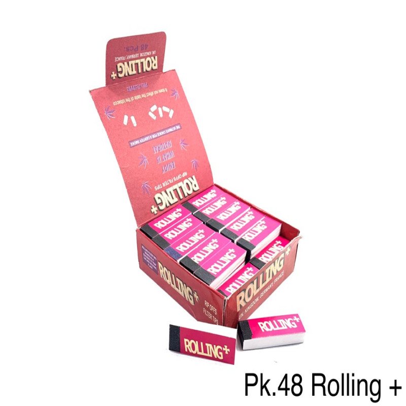 Rolling + Filter Tip Indian Red Box Of 48