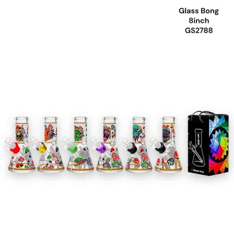 GS2788 - MINI GLASS BONG M081003