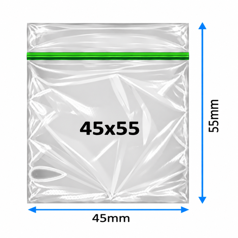 Plain Baggy Zipper 45X55