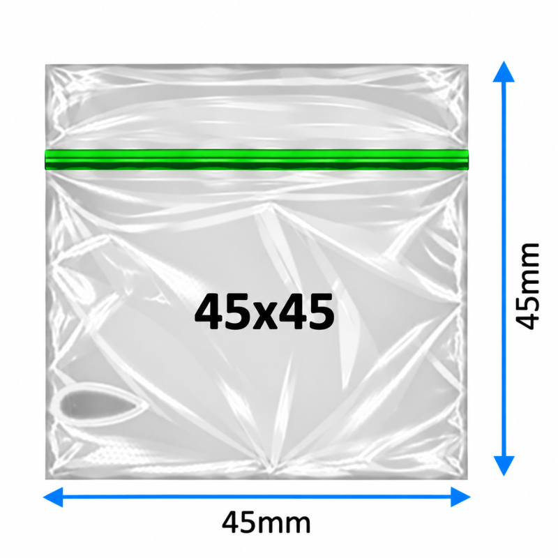 Plain Baggy Zipper 45X45