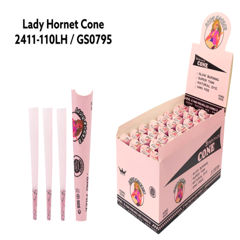 Lady Hornet King Size Cone PK3 New 2411-110 LH - GS0795