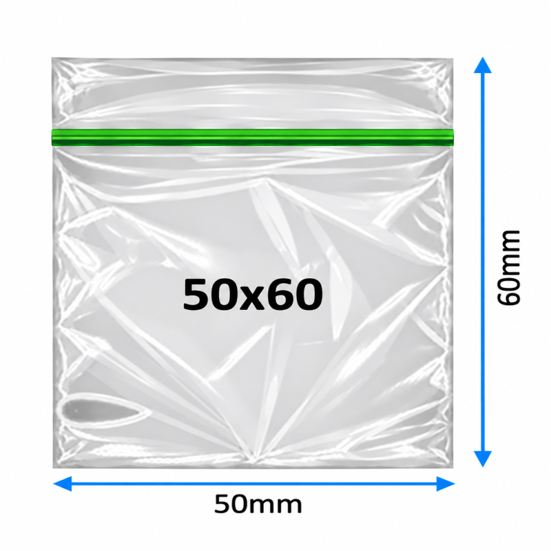 Plain Baggy Zipper 50x60