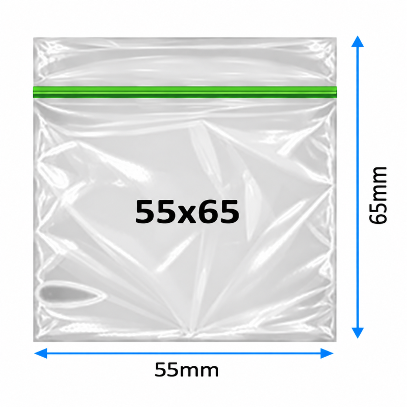 Plain Baggy Zipper 55x65