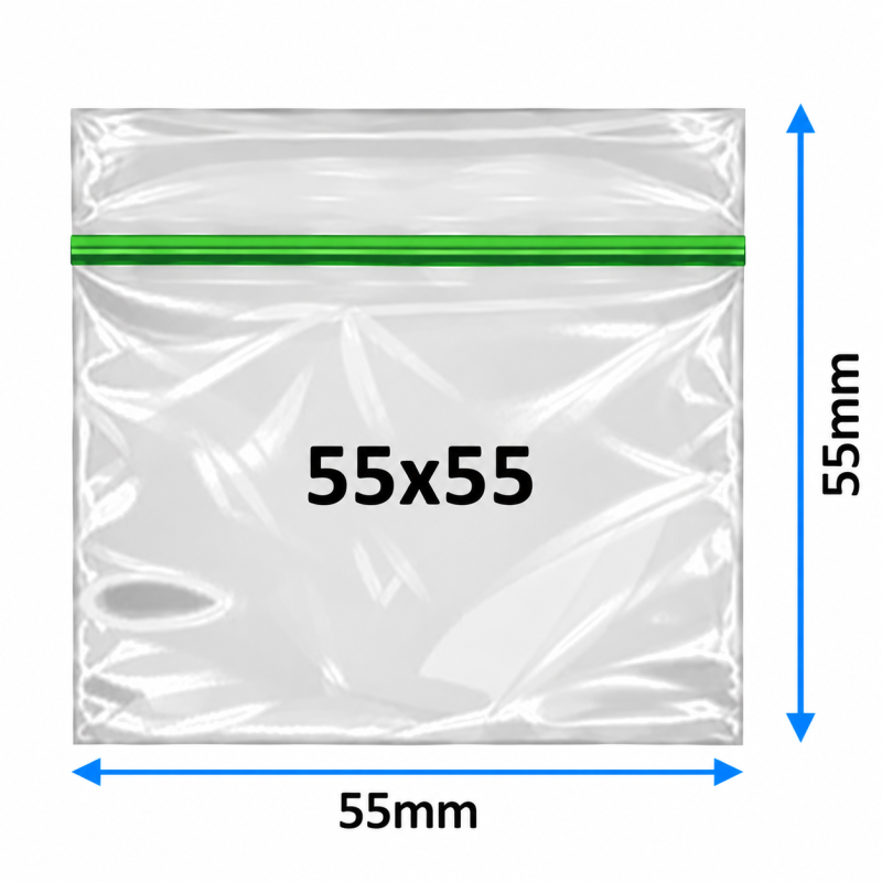 Plain Baggy Zipper 55x55