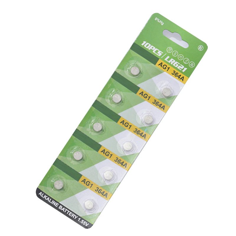 VINNIC BUTTON BATTERY  AG1 C10