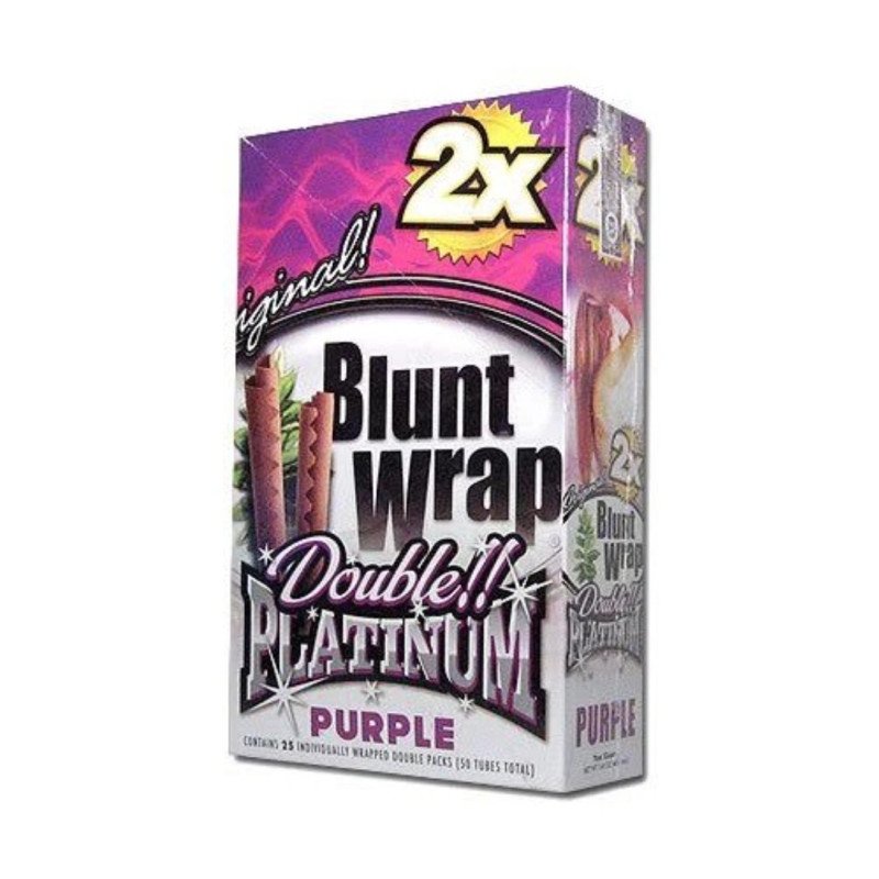 Platinum Blunts X2 PK25 - Purple
