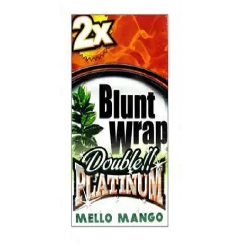 Platinum Blunts X2 PK25 - Yellow (Mello Mango)