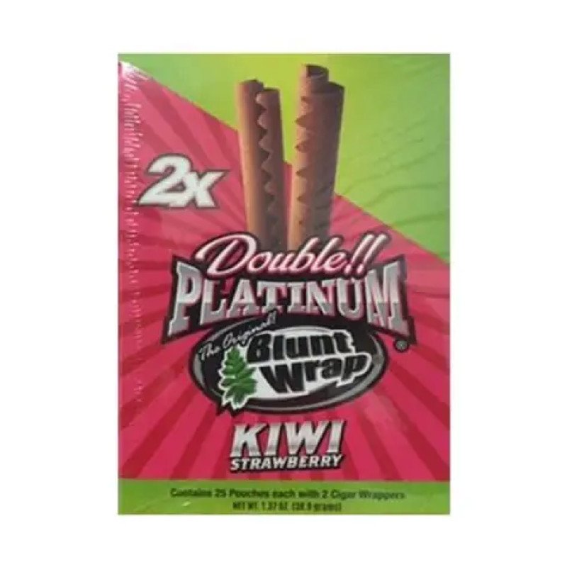 Platinum Blunts X2 PK25 - Red ( Strawberry Kiwi)