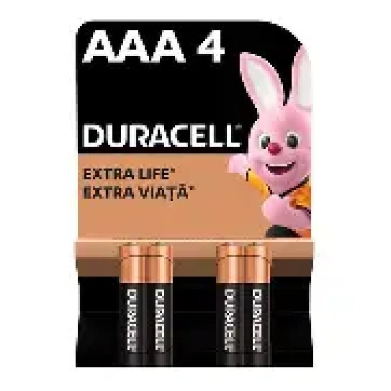 Duracell Basic AAA PK4