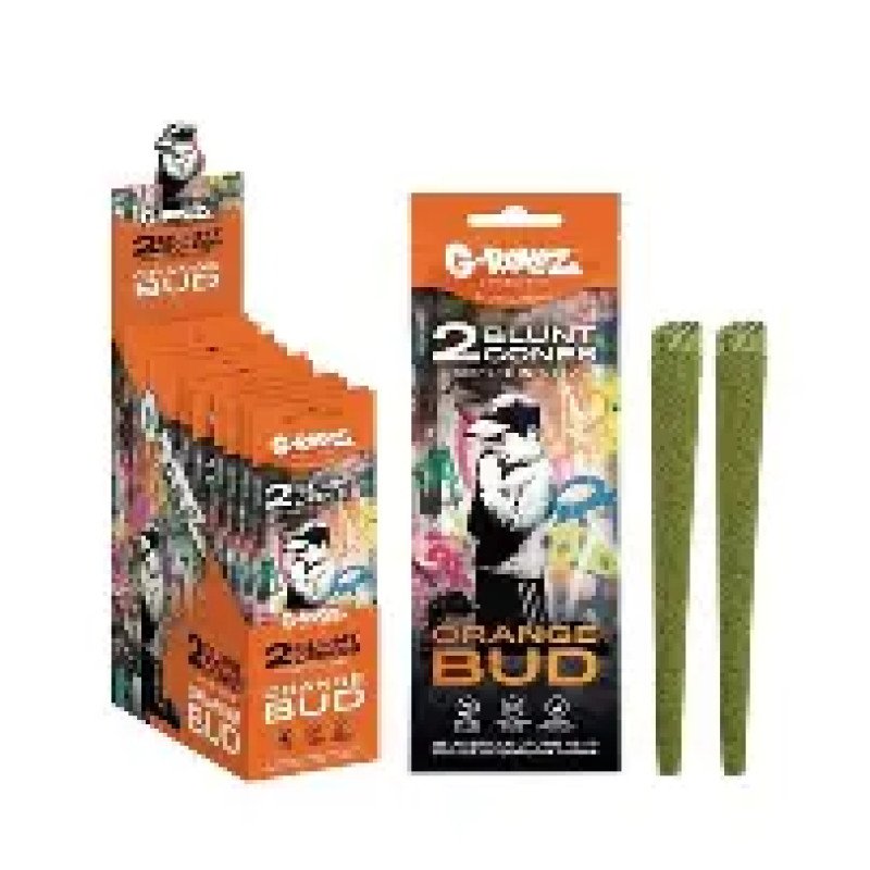 G-Rollz Hemp Wrap PK12- Orange Bud
