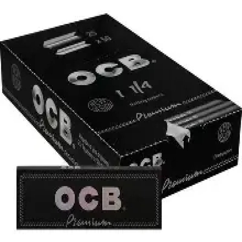 OCB Black Connoisseur 1-1/4