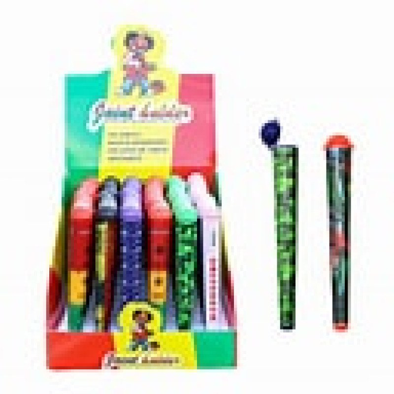 Honeypuff Cone / Joint Holder Plastic Tube Print pk48 p1032 YG001 - GS1129
