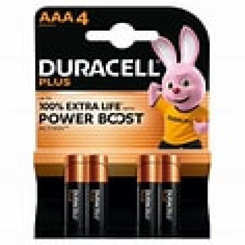 Duracell Plus AAA PK4