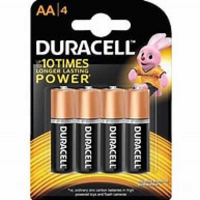 Duracell Basic AA PK4