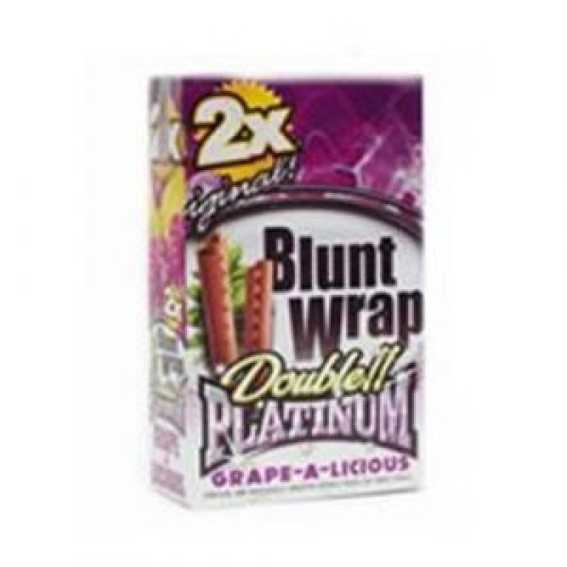 Platinum Blunts X2 PK25 - Indigo ( Grape A licious)