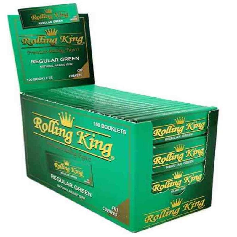 Rolling King Green Regular PK100