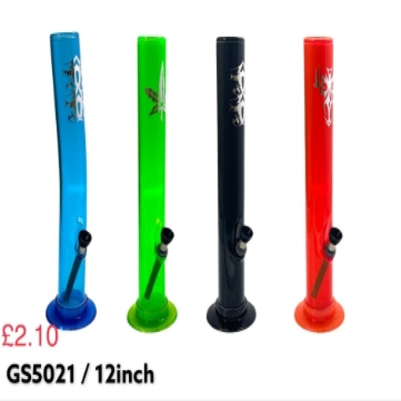 GS5021- New Acrylic Bong 12INCH