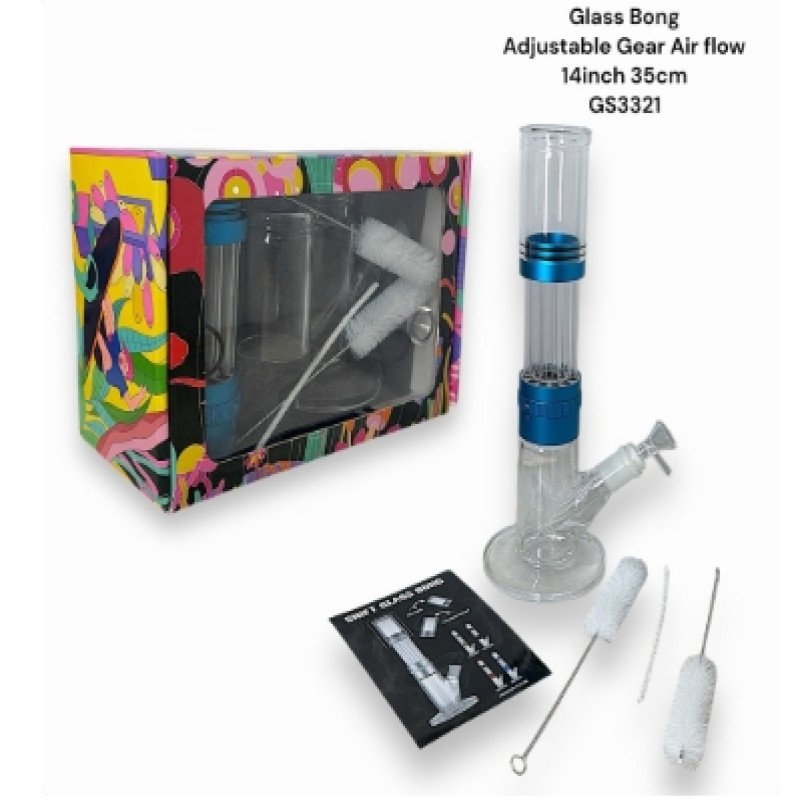 GS3321 - Acrylic Bong NEW PERC 001
