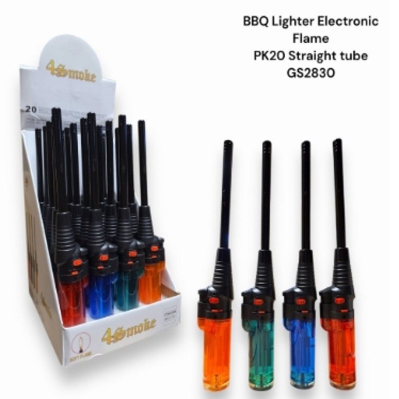 BBQ LIGHTER STRAIGHT PK20 NEW - GS2830