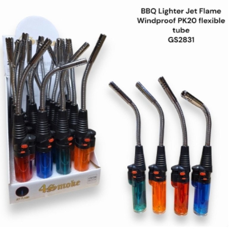BBQ LIGHTER JET FLAME FLEXIBLE PK20 - GS2831