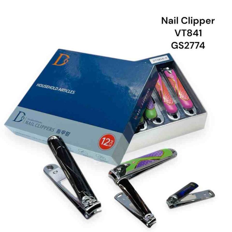 Nail Clipper - VT841- Pack Of 12 New - GS2774
