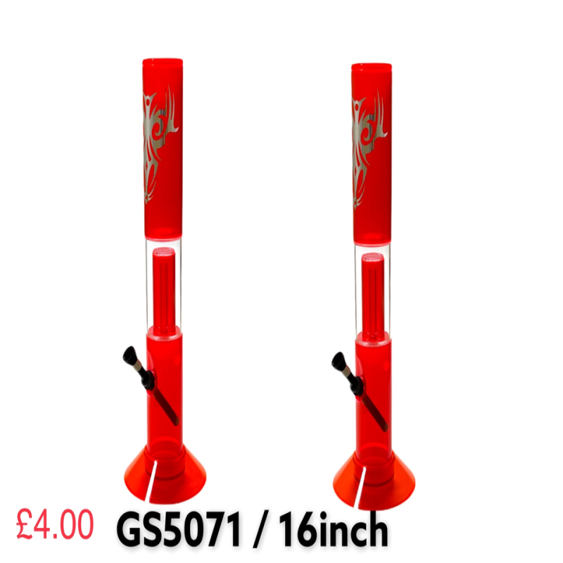 GS5071 - New Acrylic Bong 16INCH