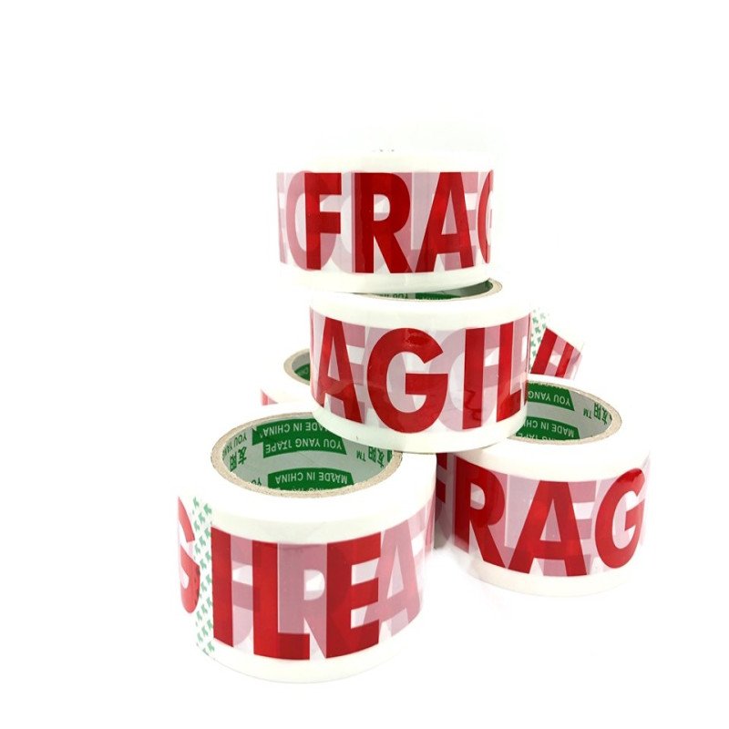 Fragile Tape White 100M GS0486