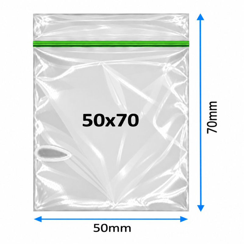 Plain Baggy Zipper 50x70