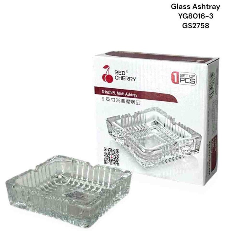 GS2758 - Glass Ashtray XMYG8016-3
