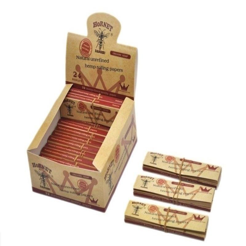 Hornet Rolling Paper Brown Organic PK.24 11005 - GS0694