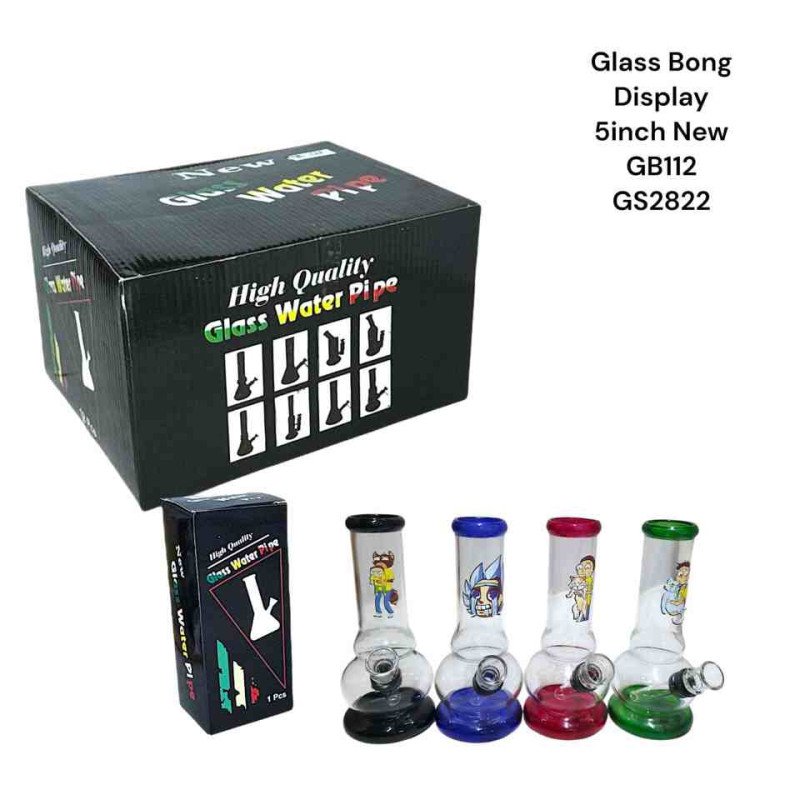 GS2822 - Glass Bong GB112 12cm/5inch