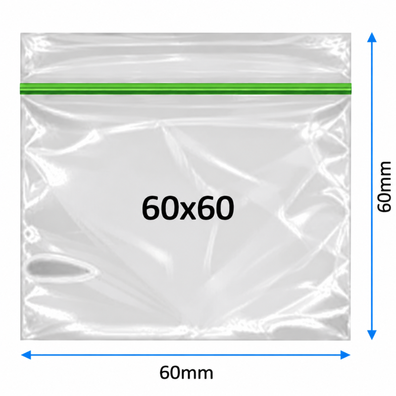 Plain Baggy Zipper 60x60