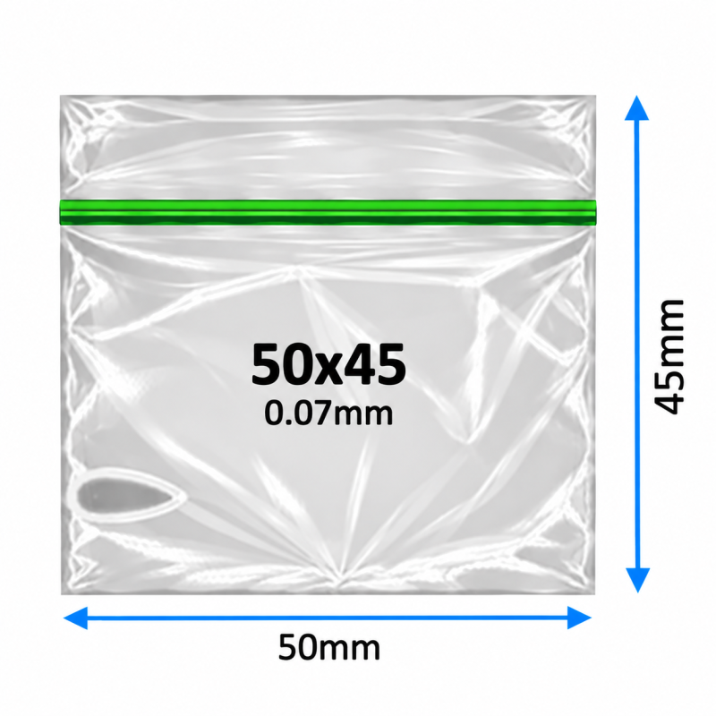 Plain Baggy Zipper 50x45 0.07