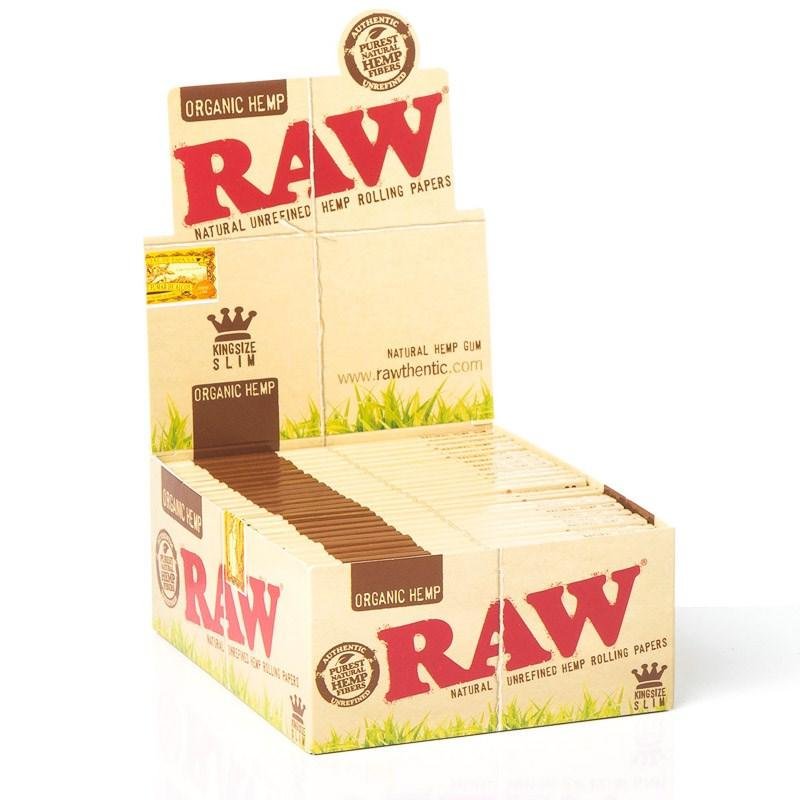 Raw Organic KS Slim PK50