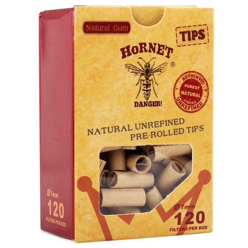 Hornet Filter Tips Brown Organic 14027 120pcs