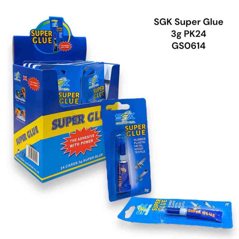 GS0614 - SGK Super Glue Pack Of 24