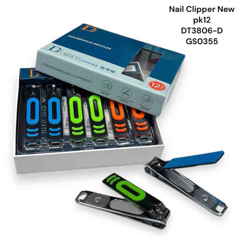 Nail Clipper T3806-D Pack of 12 GS0355