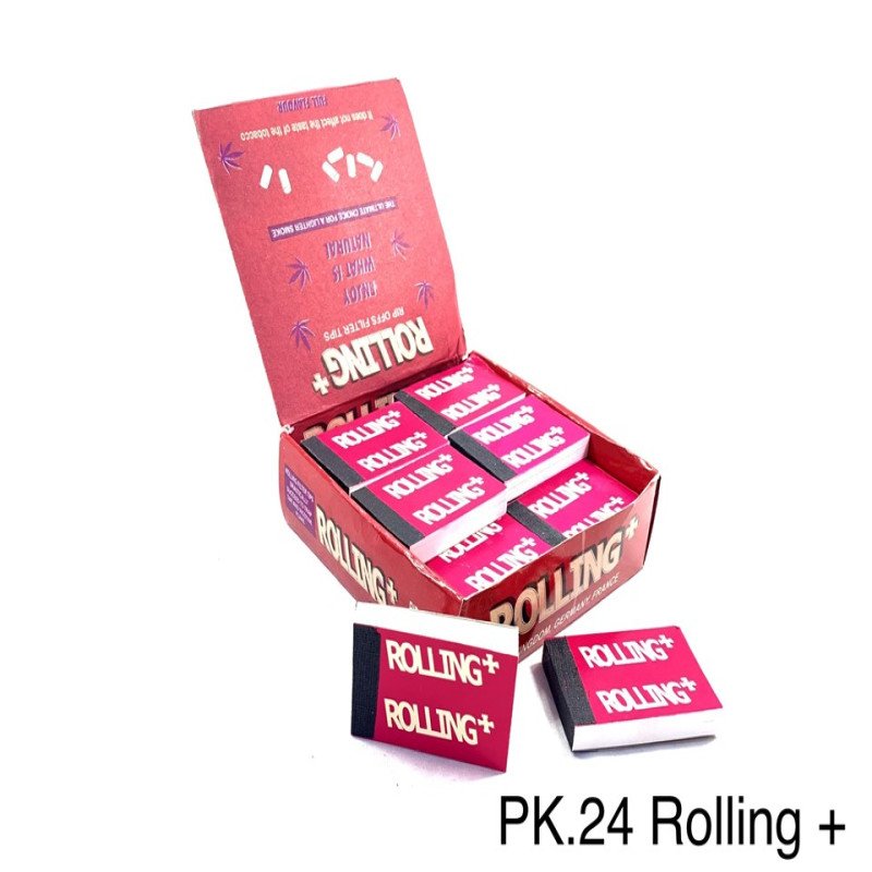 Rolling + Filter Tip Indian Red Box Of 24