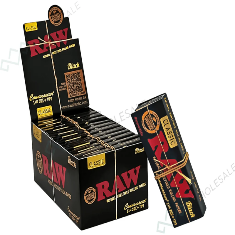 Raw Black Connoisseur 1/4