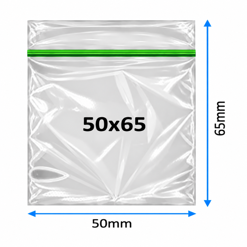 Plain Baggy Zipper 50x65