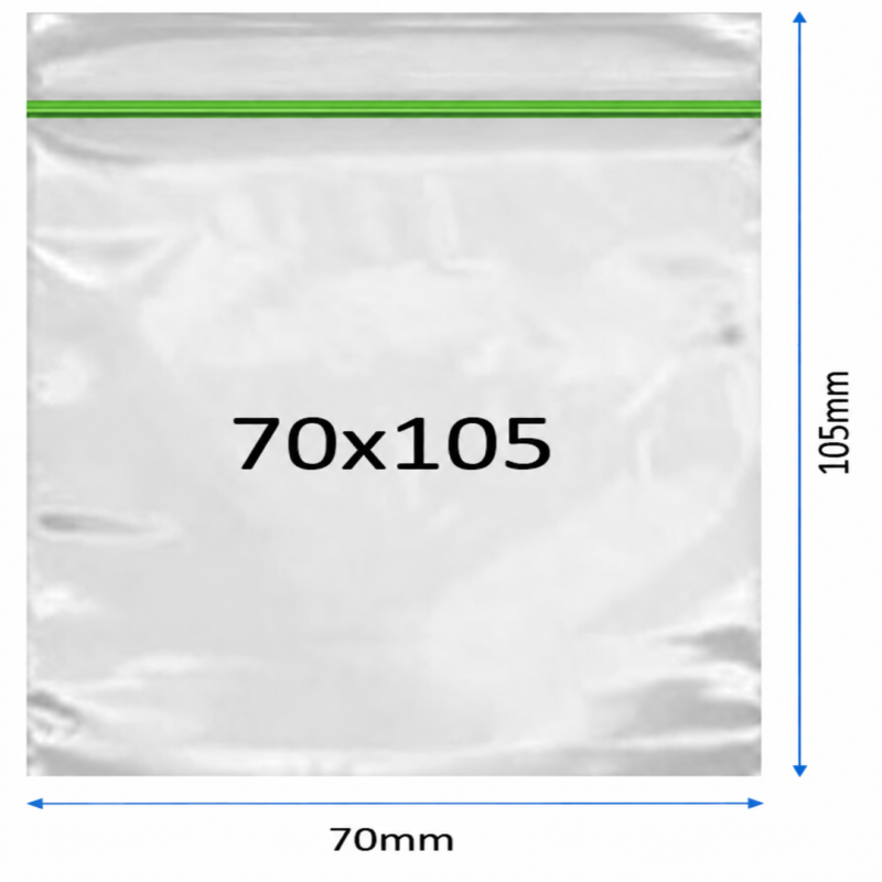 Plain Baggy Zipper 70X105