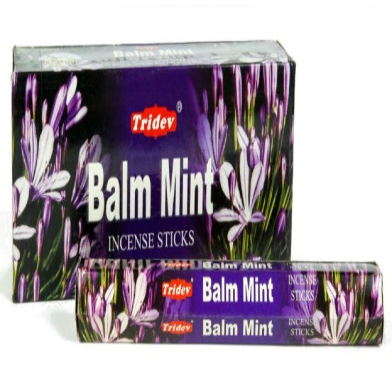 Tridev Incense Stick Balm Mint