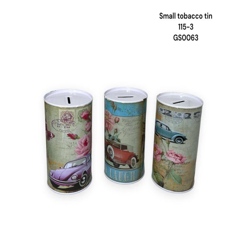 Money Tin Small CAR - GS0063