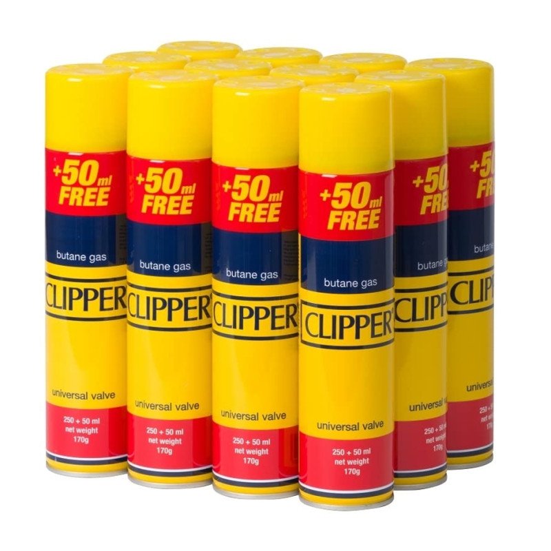 CLIPPER GAS 300ML PK12